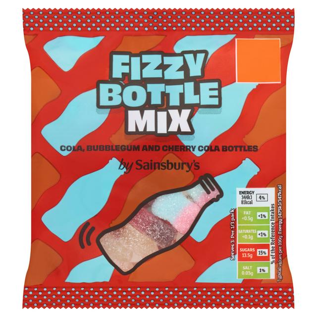 Sainsbury's Fizzy Bottle Mix 70g - gallery image 1