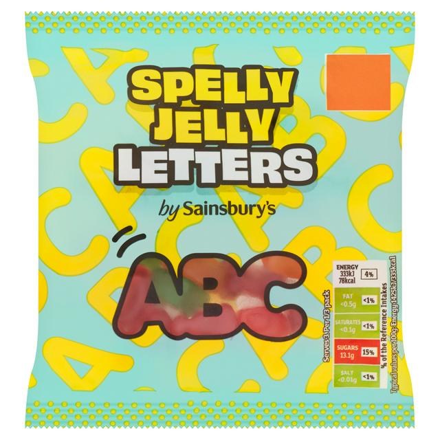 Sainsbury's Spelly Jelly Letters 70g - gallery image 1