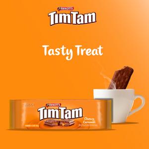 Arnott's Tim Tam 9 x Chewy Caramel Chocolatey Biscuit Bars 175g - gallery image 4