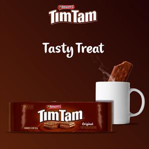 Arnott's Tim Tam 9 x Original Chocolatey Biscuit Bars 163g - gallery image 5