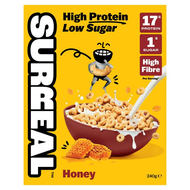 Surreal Honey Crunch High Protein Cereal 240g