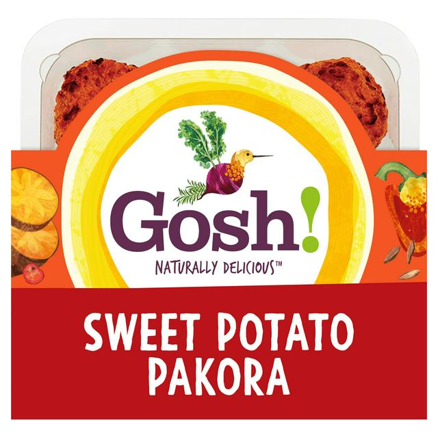 Gosh! Sweet Potato Pakora with Red Pepper, Cumin & Chilli 171g - gallery image 1