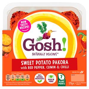 Gosh! Sweet Potato Pakora with Red Pepper, Cumin & Chilli 171g - gallery image 2