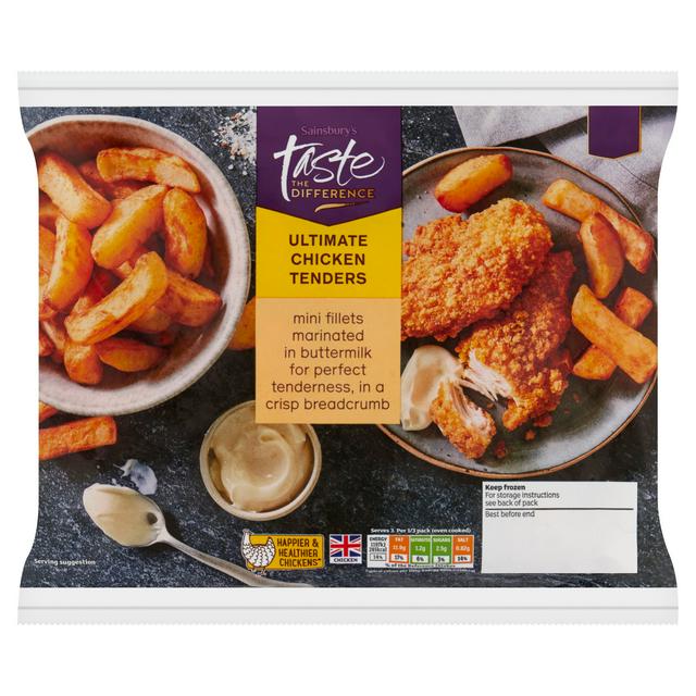 Sainsbury's Buttermilk Chicken Tenders, Taste the Difference 450g - gallery image 1