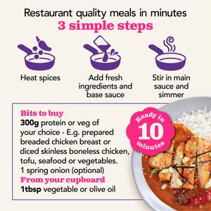 The Spice Tailor Japanese Katsu Curry Sauce Kit 245g - gallery image 2