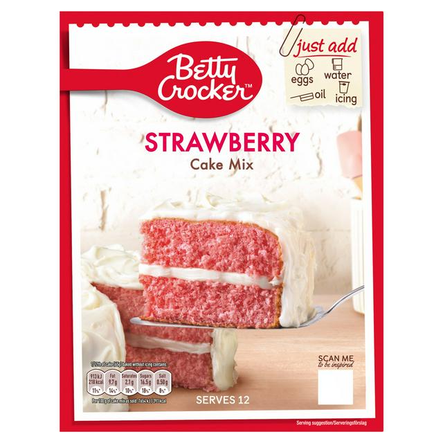 Betty Crocker Strawberry Cake Mix 425G