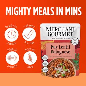 Merchant Gourmet Puy Lentil & Mixed Mushroom Bolognese with Basil & Sundried Tomato 280g - gallery image 3