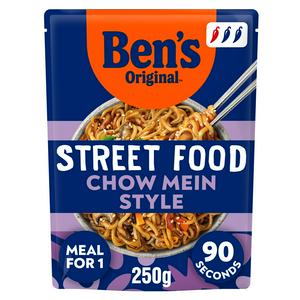 Ben's Original Street Food Chinese Chow Mein Noodles Ready M...