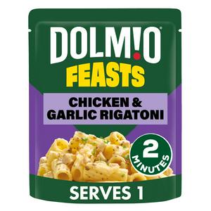 Dolmio Feasts Chicken & Garlic Rigatoni Pasta Ready Meal 250g