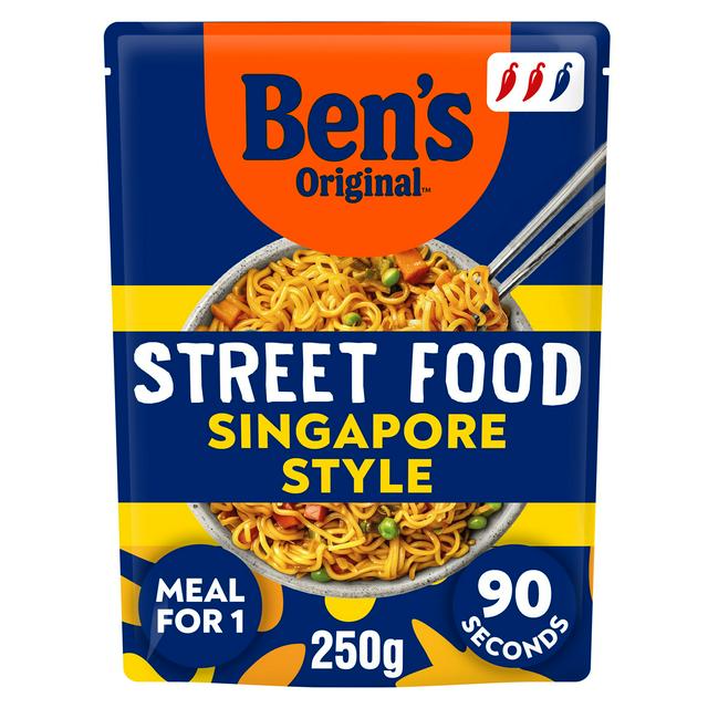 Ben's Original Street Food Singapore Noodles Ready Meal 250g - gallery image 1