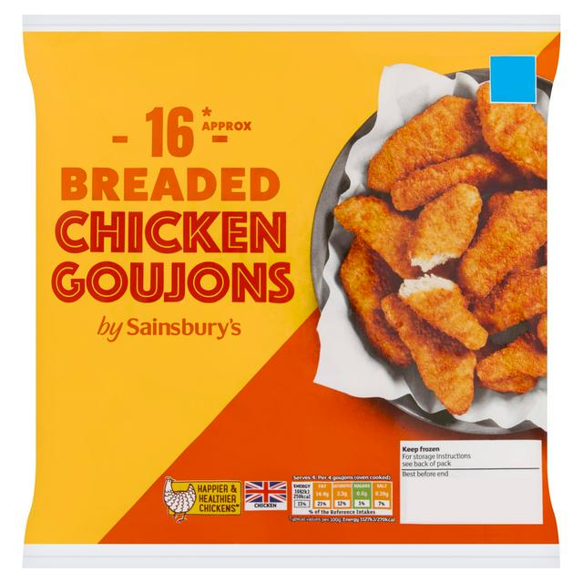 Sainsburys Sainsbury's Frozen Chicken Goujons 475g