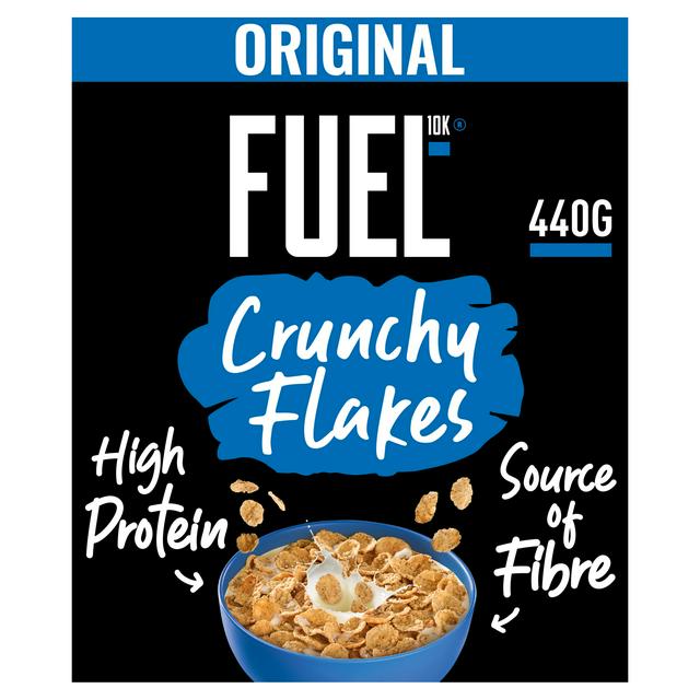 Fuel10K Original Crunchy Flakes High Protein Breakfast Cereal 440g