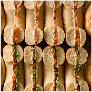 Sainsbury's Bagel Platter, Taste the Difference (12 Halves) - gallery image 2
