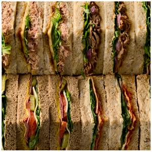 Sainsbury's Luxury Sandwich Platter, Taste the Difference (16 Quarters) - gallery image 2