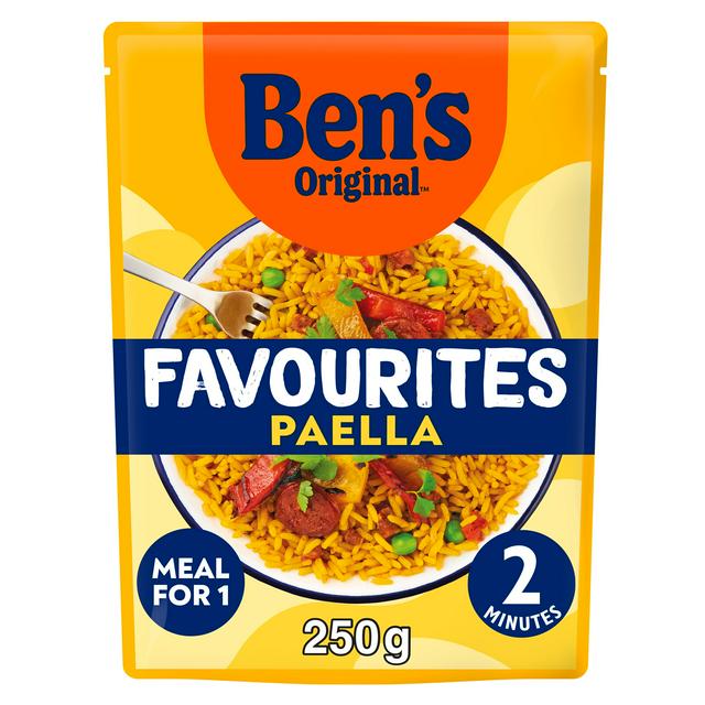 Ben's Original 250g Favourites Paella Chorizo & Vegetable Microwave Rice Meal - gallery image 1