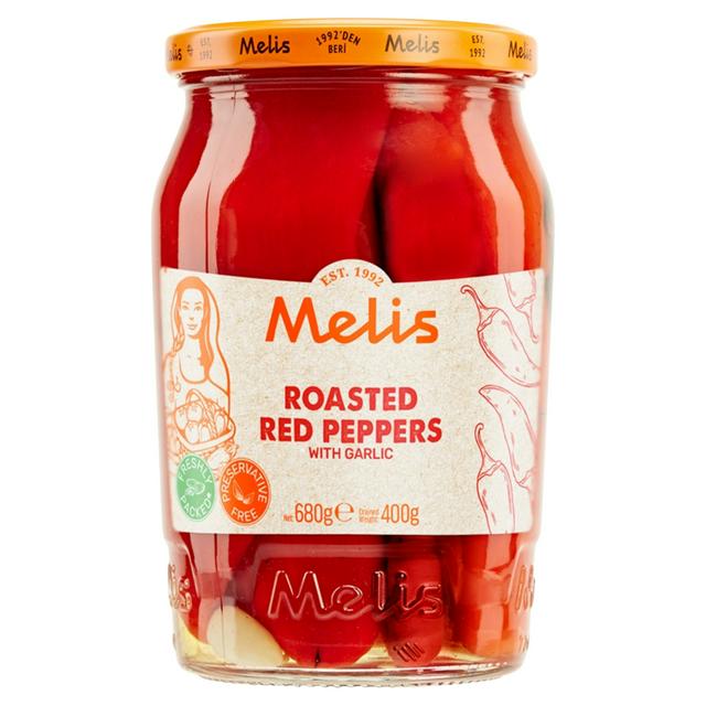 Melis Roasted Red Peppers 680g - gallery image 1
