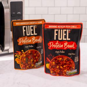 Fuel10k High Protein 220g Moroccan Chickpea Tagine Instant Microwave Ready Meal Pouch - gallery image 4