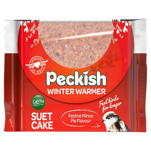 Peckish Winter Warmer Suet Cake Festive Mince Pie Flavour 300g