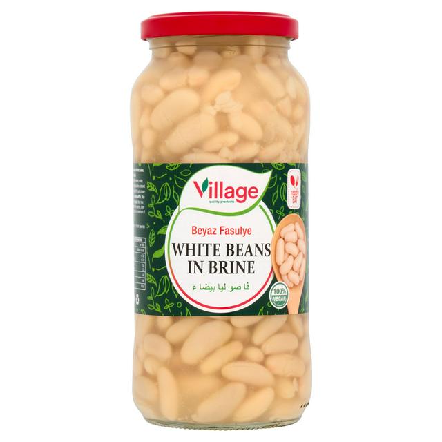 Village Quality Products White Beans in Brine 540g - gallery image 1