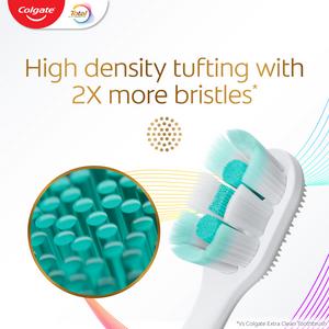 Colgate Total Foaming Clean Medium Manual Toothbrush - gallery image 6