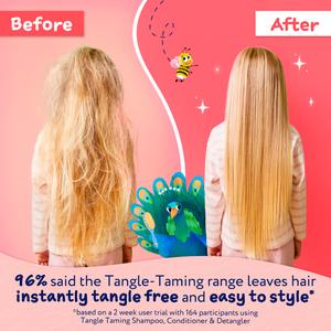 Childs Farm 250ml Tangle Taming Tear Free Formula Strawberry & Mint Conditioner - gallery image 3