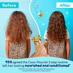 Childs Farm 250ml Coco Nourish Tear Free Formula for Dry Curly Hair Coconut Shampoo - gallery image 3