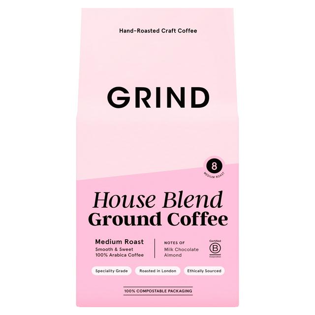 GRIND , House Blend Ground Coffee, 200 grams