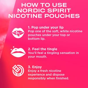 Nordic Spirit Nicotine Pouch Raspberry 6mg - gallery image 5