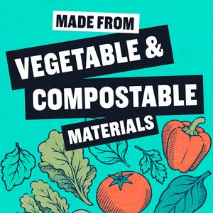 Beast Bin Bags Super Strong Compostable Drawstring Caddy Liners x16 10L - gallery image 5