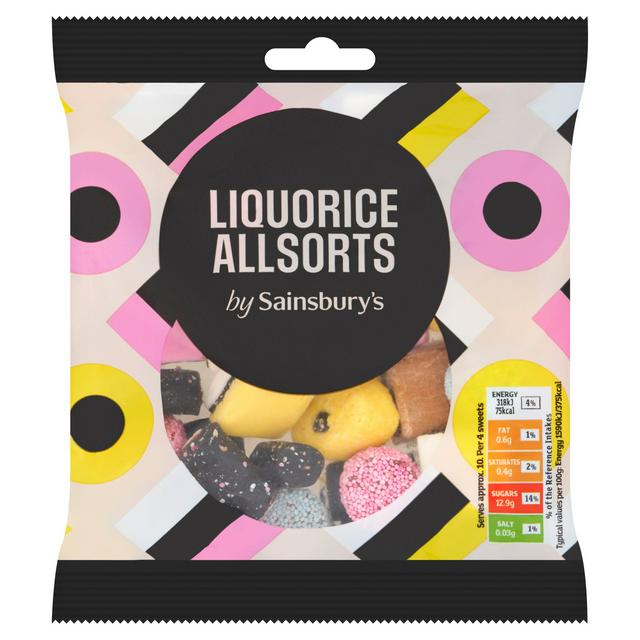 Sainsburys Liquorice Allsorts 200g