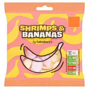 Sainsbury's Shrimps & Bananas 70g