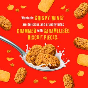 Weetabix 500g Crispy Minis Caramelised Biscuit Breakfast Cereal - gallery image 4
