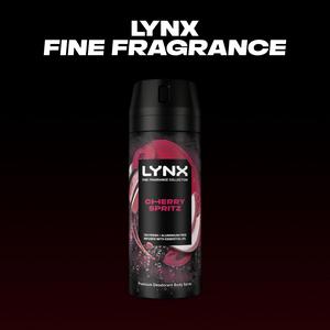Lynx Cherry Spritz 72h Fine Fragrance Deodorant Body Spray for Men 150ml - gallery image 2