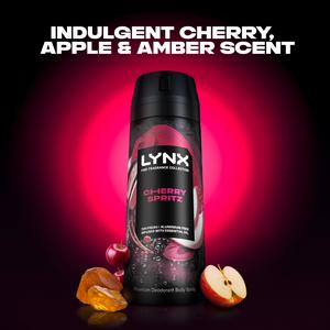 Lynx Cherry Spritz 72h Fine Fragrance Deodorant Body Spray for Men 150ml - gallery image 3