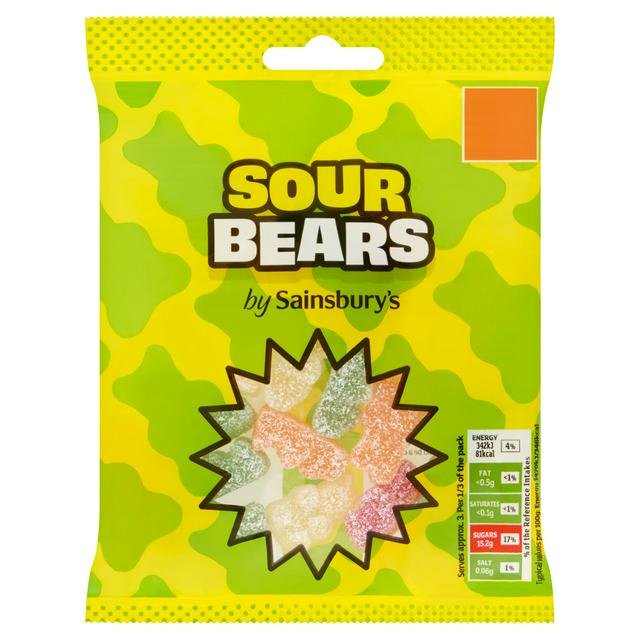 Sainsbury's Sour Bears 70g - gallery image 1