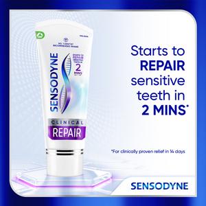 Sensodyne Clinical Repair Deep Clean Sensitive Toothpaste 75ml - gallery image 2