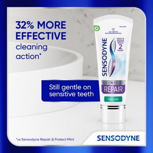 Sensodyne Clinical Repair Deep Clean Sensitive Toothpaste 75ml - gallery image 4