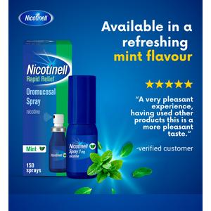 Nicotinell Nicotine Spray Mint Flavour 300 Sprays 1mg - gallery image 3