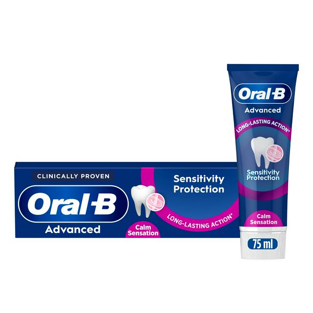Oral-B Advanced Sensitivity Protection Calm Sensation Toothpaste 75ml - gallery image 1