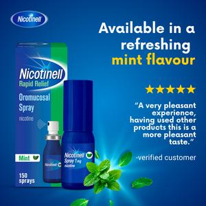Nicotinell Nicotine Spray Mint Flavour 150 Sprays 1mg - gallery image 2