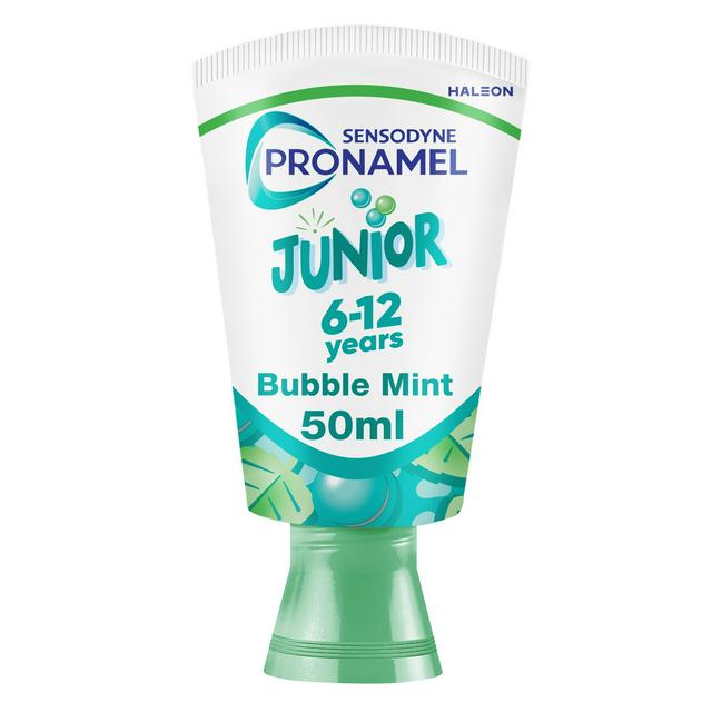 Sensodyne Pronamel Junior 6-12 Years Toothpaste Bubble Mint 50ml - gallery image 1