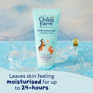 Childs Farm 200ml Gentle, Hydrating Formula for Babies, Kids & Sensitive Skin Fragrance Free Body Moisturiser - gallery image 3