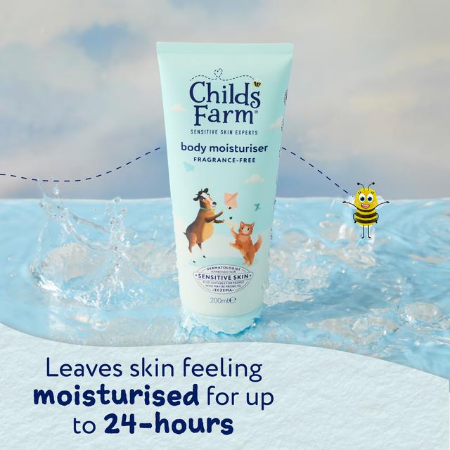 Childs Farm Fragrance Free Body Moisturiser Gentle Hydrating