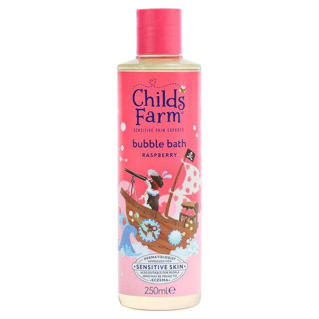 Childs Farm Raspberry Bubble Bath Gentle Formula for Kids Babies & Sensitive Skin 250ml