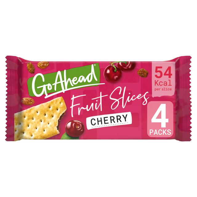 Go Ahead Raspberry Crispy Fruit Slices Snack Bars Multipack