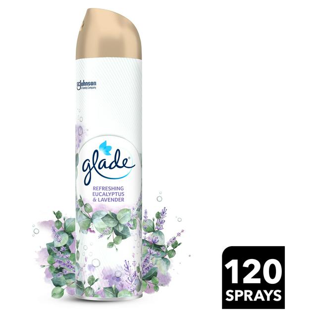 Glade Aerosol Air Freshener Eucalyptus & Lavender 300ml - gallery image 1