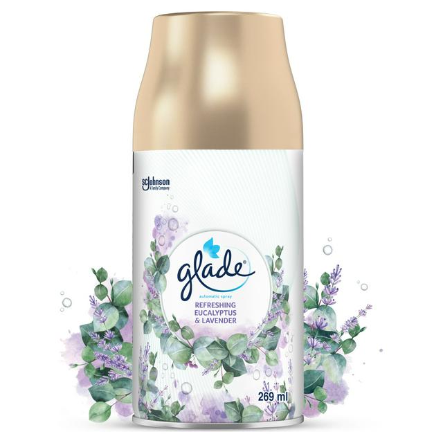 Glade Automatic Spray Air Freshener Refill Eucalyptus & Lavender 269ml - gallery image 1