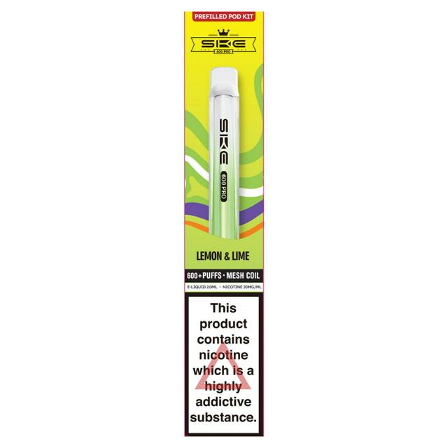 SKE 600 Pro Lemon & Lime Prefilled Pod Kit 20mg/ml - gallery image 1