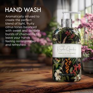 Baylis & Harding Royale Garden Verbena & Chamomile Luxury Hand Wash, Limited Edition 500ml - gallery image 3