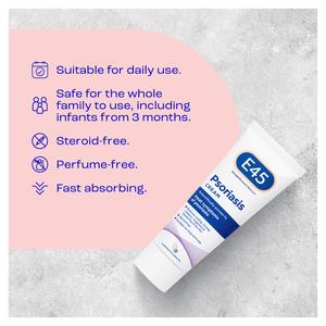 E45 Psoriasis Cream to Reduce Scaling Itching & Relieve Irritated Skin 50ml - gallery image 2